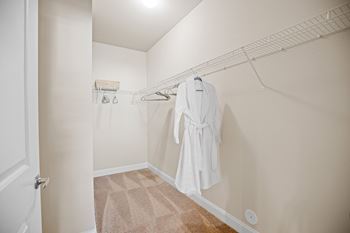 Oversized walk-in closets